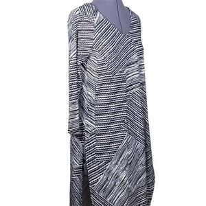 Women with Control Regular Printed Tunic with Crop Pants Set Sz XS